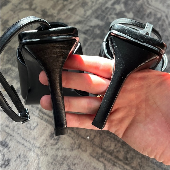 COS The Sphere Heeled Sandals Black Size 39 size 8 US - Picture 10 of 16